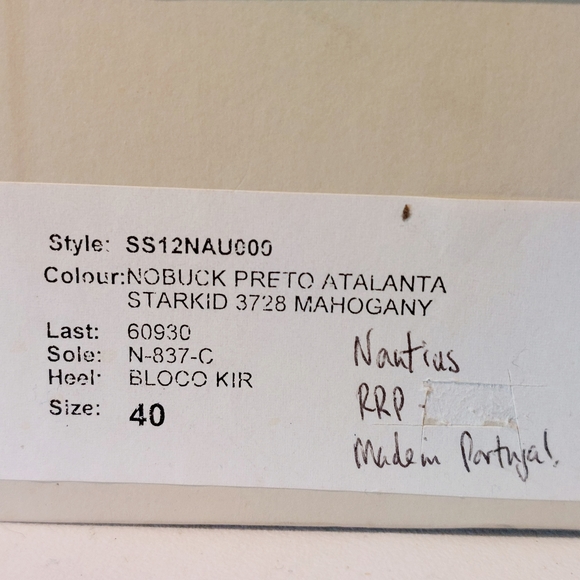 RARE Atalanta Weller red & black sculptural wedge sandal, EU40/US9.5 NWT - Picture 12 of 15